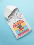 Nostalgic Arcade Graphic Tee Hoodie Men's