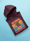 Nostalgic Arcade Graphic Tee Hoodie Men's