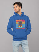 Nostalgic Arcade Graphic Tee Hoodie Men's