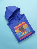Nostalgic Arcade Graphic Tee Hoodie Men's