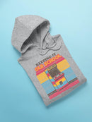 Nostalgic Arcade Graphic Tee Hoodie Women's