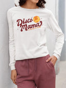 Women's Vintage-Inspired Top Long Sleeve Women's