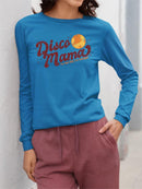 Women's Vintage-Inspired Top Long Sleeve Women's