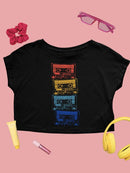 Vintage-Style Women's Tee Crop Tee Women's