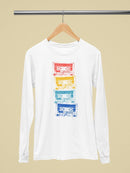 Vintage-Style Women's Tee Long Sleeve Women's