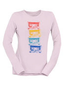 Vintage-Style Women's Tee Long Sleeve Women's