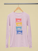 Vintage-Style Women's Tee Long Sleeve Women's