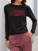 World's Greatest Mom Long Sleeve Women's
