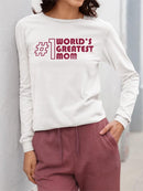 World's Greatest Mom Long Sleeve Women's
