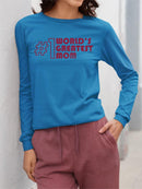 World's Greatest Mom Long Sleeve Women's