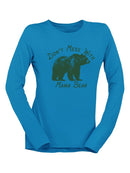 Don't Mess With Mama Bear Tee Long Sleeve Women's