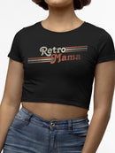 Vintage Mama Graphic Tee Crop Tee Women's