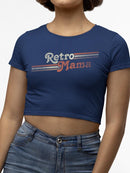 Vintage Mama Graphic Tee Crop Tee Women's