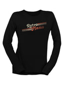 Vintage Mama Graphic Tee Long Sleeve Women's