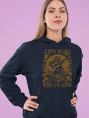 Unisex Vintage-Inspired Tee Hoodie Women's