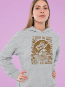 Unisex Vintage-Inspired Tee Hoodie Women's