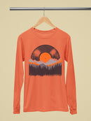 Record Mountains Graphic Tee Long Sleeve Women's
