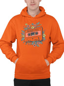 Nostalgic Vibes Graphic Tee Hoodie Men's