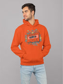 Nostalgic Vibes Graphic Tee Hoodie Men's