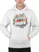 Nostalgic Vibes Graphic Tee Hoodie Men's