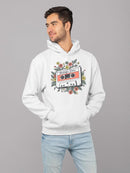 Nostalgic Vibes Graphic Tee Hoodie Men's