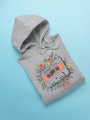 Nostalgic Vibes Graphic Tee Hoodie Women's