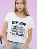 Urban Music Heritage Graphic Crop Tee Women's