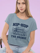 Urban Music Heritage Graphic Crop Tee Women's