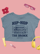 Urban Music Heritage Graphic Crop Tee Women's