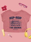 Urban Music Heritage Graphic Crop Tee Women's