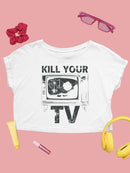 Unique Statement Apparel  Crop Tee Women's