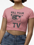 Unique Statement Apparel  Crop Tee Women's