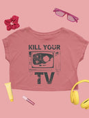 Unique Statement Apparel  Crop Tee Women's