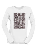 Vintage Mood Top  Long Sleeve Women's