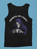 Fun Mondays Skeleton Graphic Tee Tank Top Men's