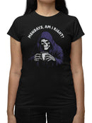 Fun Mondays Skeleton Graphic Tee T-shirt Women's