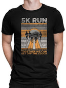 Motivational 5K Run Shirt T-shirt Men's