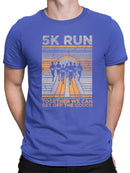 Motivational 5K Run Shirt T-shirt Color Men's