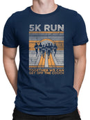 Motivational 5K Run Shirt T-shirt Color Men's