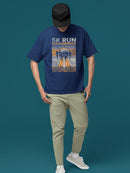 Motivational 5K Run Shirt T-shirt Color Men's