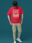 Motivational 5K Run Shirt T-shirt Color Men's