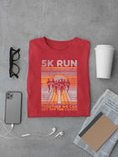 Motivational 5K Run Shirt T-shirt Color Men's