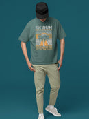 Motivational 5K Run Shirt T-shirt Color Men's