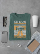 Motivational 5K Run Shirt T-shirt Color Men's