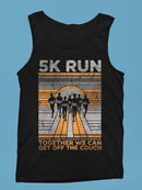 Motivational 5K Run Shirt Tank Top Men's