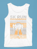 Motivational 5K Run Shirt Tank Top Men's