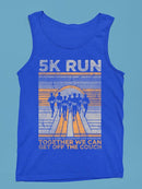 Motivational 5K Run Shirt Tank Top Men's