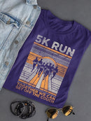 Motivational 5K Run Shirt T-shirt Color Women's