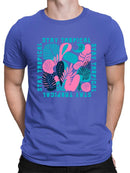 Stay Tropical Graphic Shirt T-shirt Color Men's