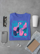 Stay Tropical Graphic Shirt T-shirt Color Men's